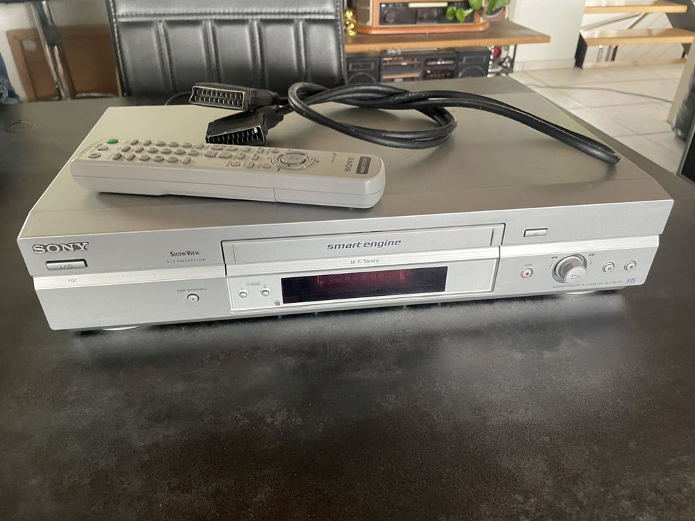 Télécommande Sony RMT-V407B Pour Magnétoscopes SLV-SX740D, SX730, SE720, SE230 - Occasion
