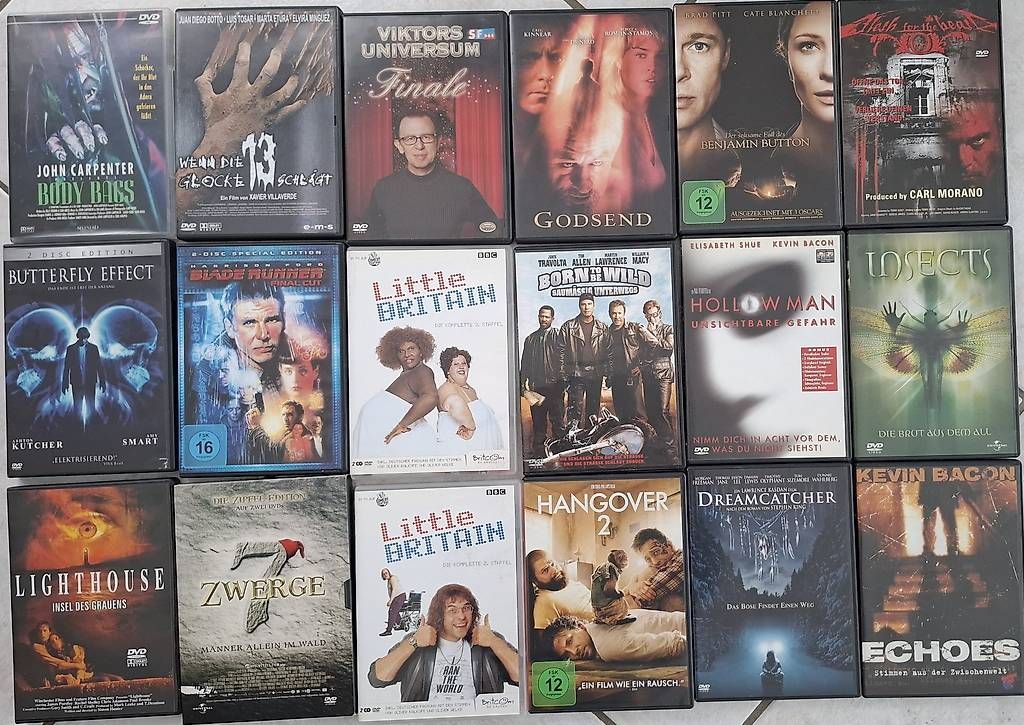 Alle DVDs: 34 DVD's – Neu (gemäss Beschreibung) aus Ebikon von Lgb1
