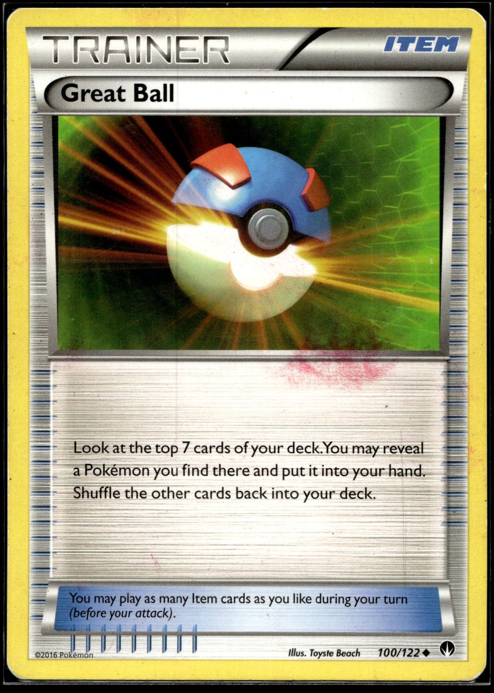 Pokémon Carte collezionabili: Great Ball (BKP EN 100/122) – Usato da Affoltern am Albis venduto da Chiesa_5