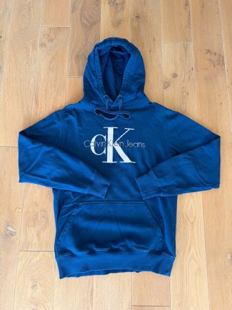 Kapuzenpullover Calvin Klein Jeans blau Grösse S gebraucht