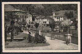 AK Ponte Tresa, Partie am Quai, 1947