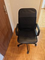 Bequemer IKEA Bürostuhl, schwarz, top Zustand, verstellbar