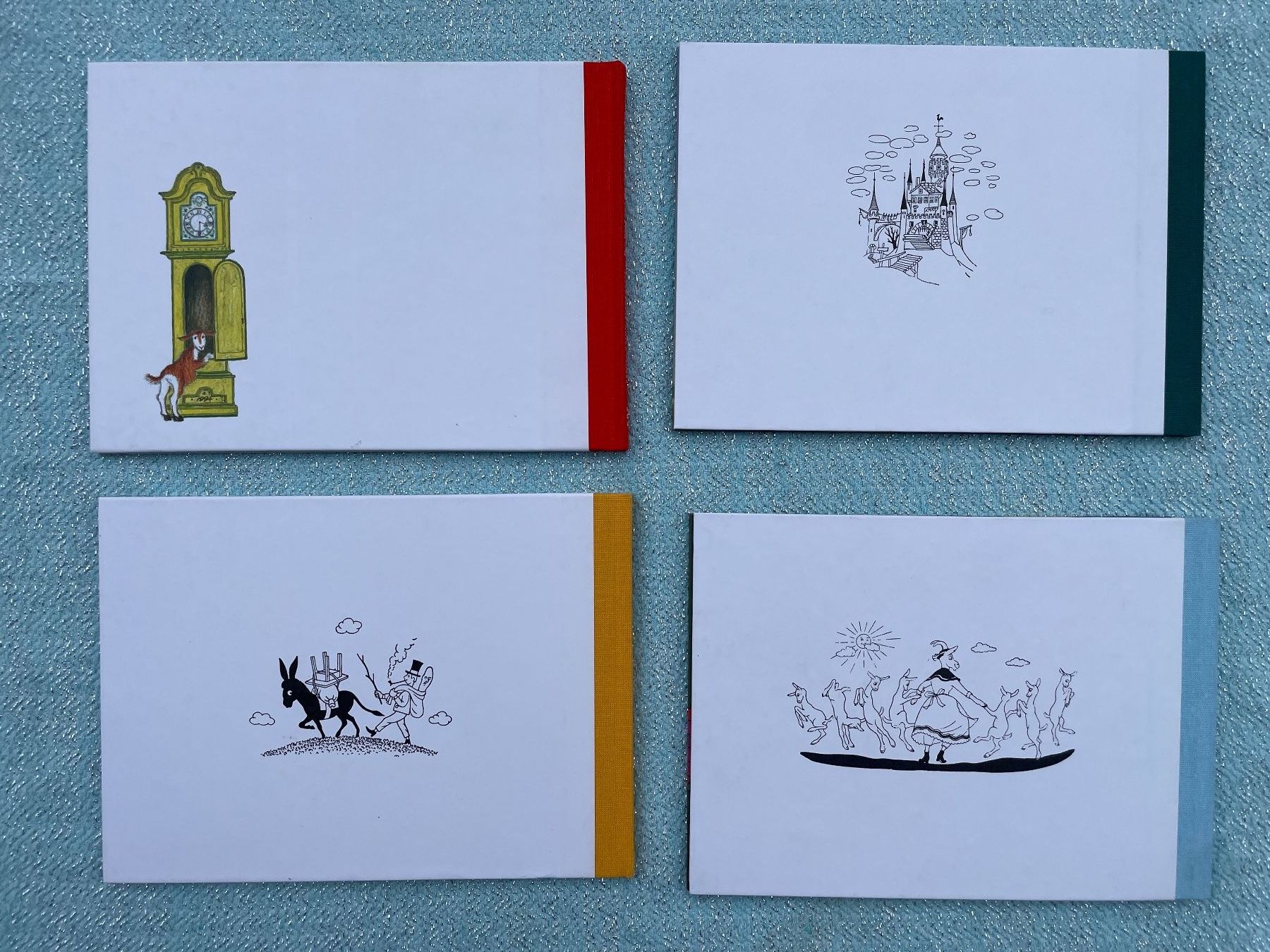 Libri: 4 Stück SBS Gebrüder Grimm Märchen Büchlein – Usato da Frasnacht venduto da GracyStore 1
