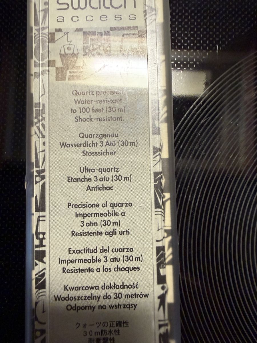 Swatch Uhren: Swatch Access Skipass sehr guter Zustand – Gebraucht aus Messen von Versber 6