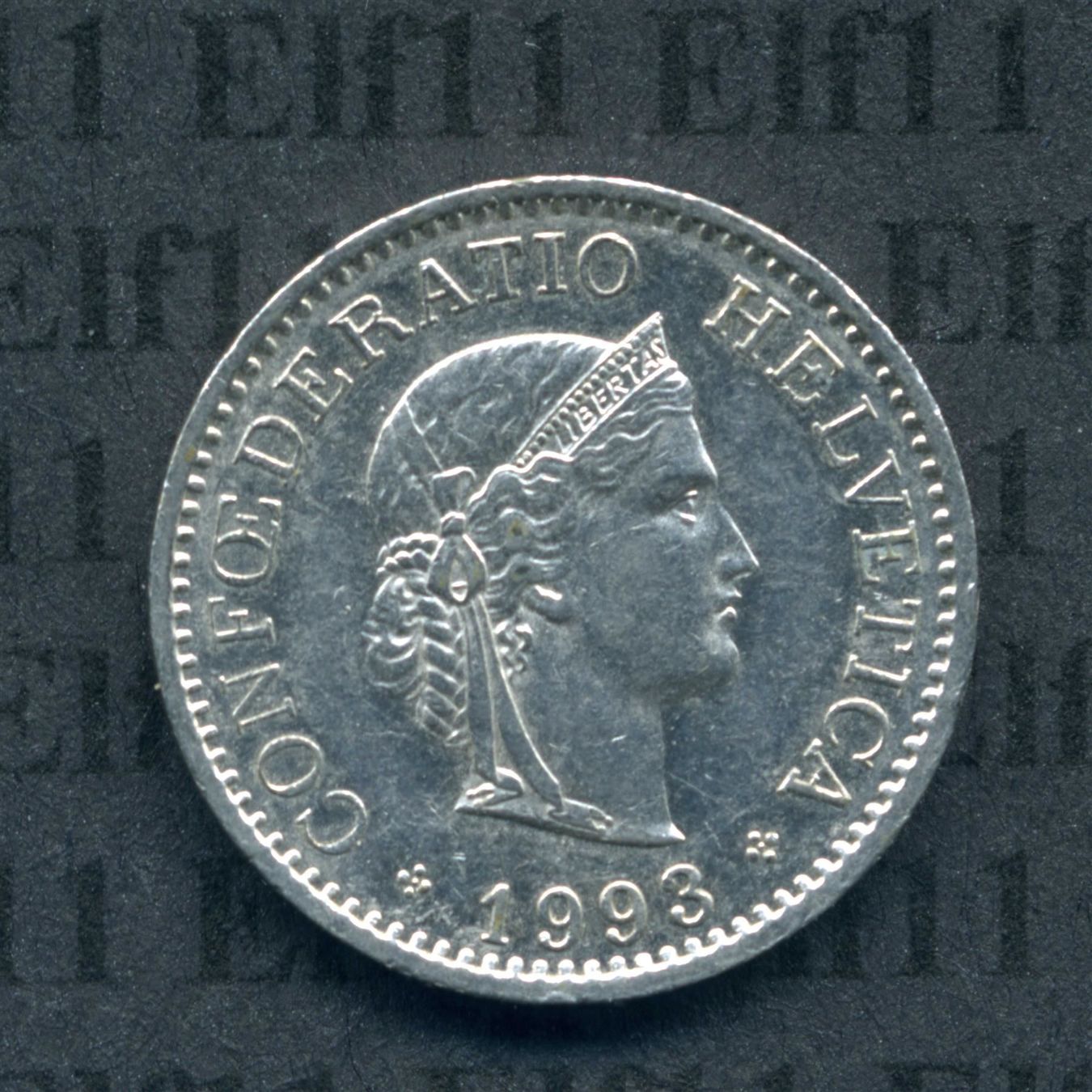 Tutti le monete: CHF___0.10 1993 vz 10 Rappen – Usato da Widnau venduto da Elf11