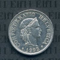 CHF___0.10 1993 vz 10 Rappen