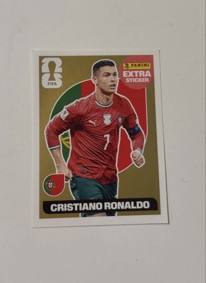 Panini Carte collezionabili: Cristiano Ronaldo Gold, Panini Extra Sticker – Nuovo e nell'imballaggio originale da Rheinfelden venduto da Rewanito