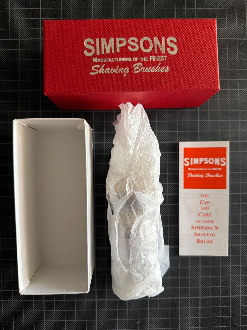 Rasoi & Lamette da barba: Simpson Chubby 1 Super Badger, manche "Nebular" – Usato da Les Avanchets venduto da ovnifou 4