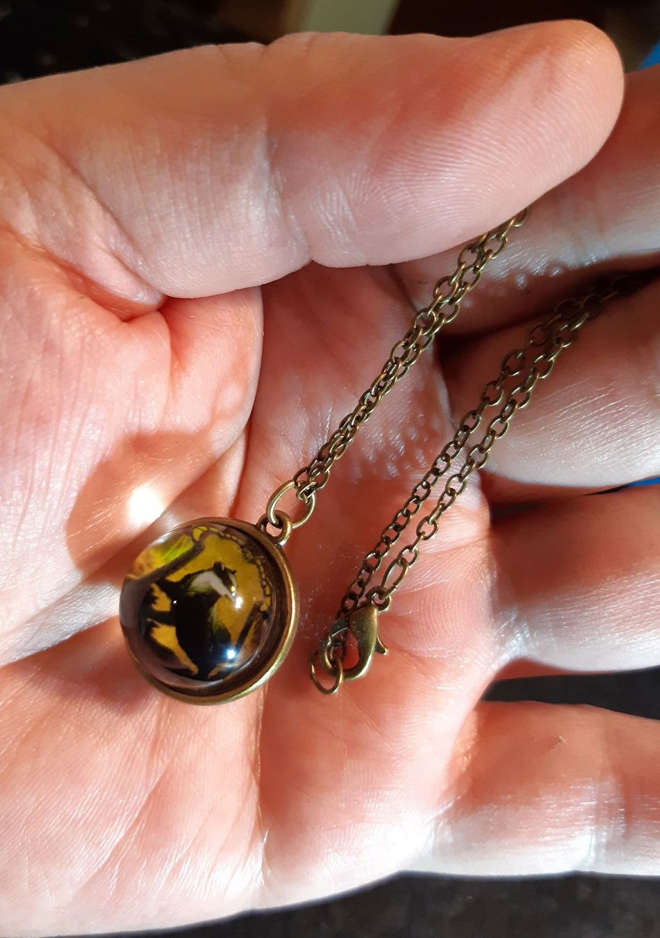 Catenine: Harry Potter Medaillon Halskette mit Amulett – Nuovo e nell'imballaggio originale da St. Margarethen TG venduto da ursk10 2