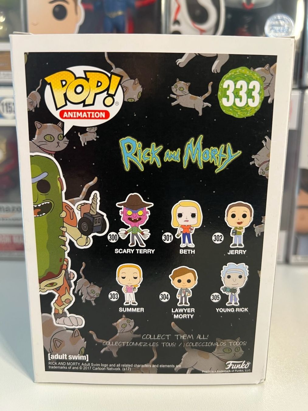 Funko Statuette: Funko POP! Animation Rick & Morty Pickle Rick – Nuovo e nell'imballaggio originale da Le Mouret venduto da perfectbijou 2