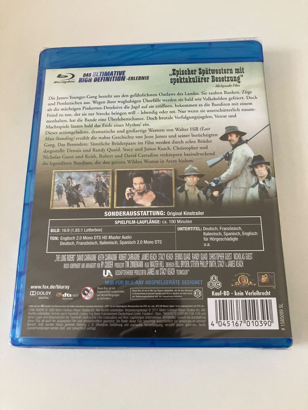 Alle DVDs: Long Riders [Blu-ray]  Neuware – Neu und originalverpackt aus Arbon von Sugofresser 1