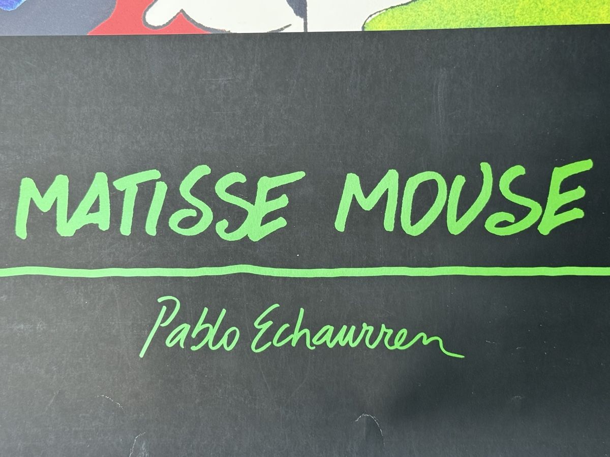Poster & Bilder: Pablo Echaurren Matisse Mouse Poster Plakat – Gebraucht aus Konolfingen von petzipetz 2