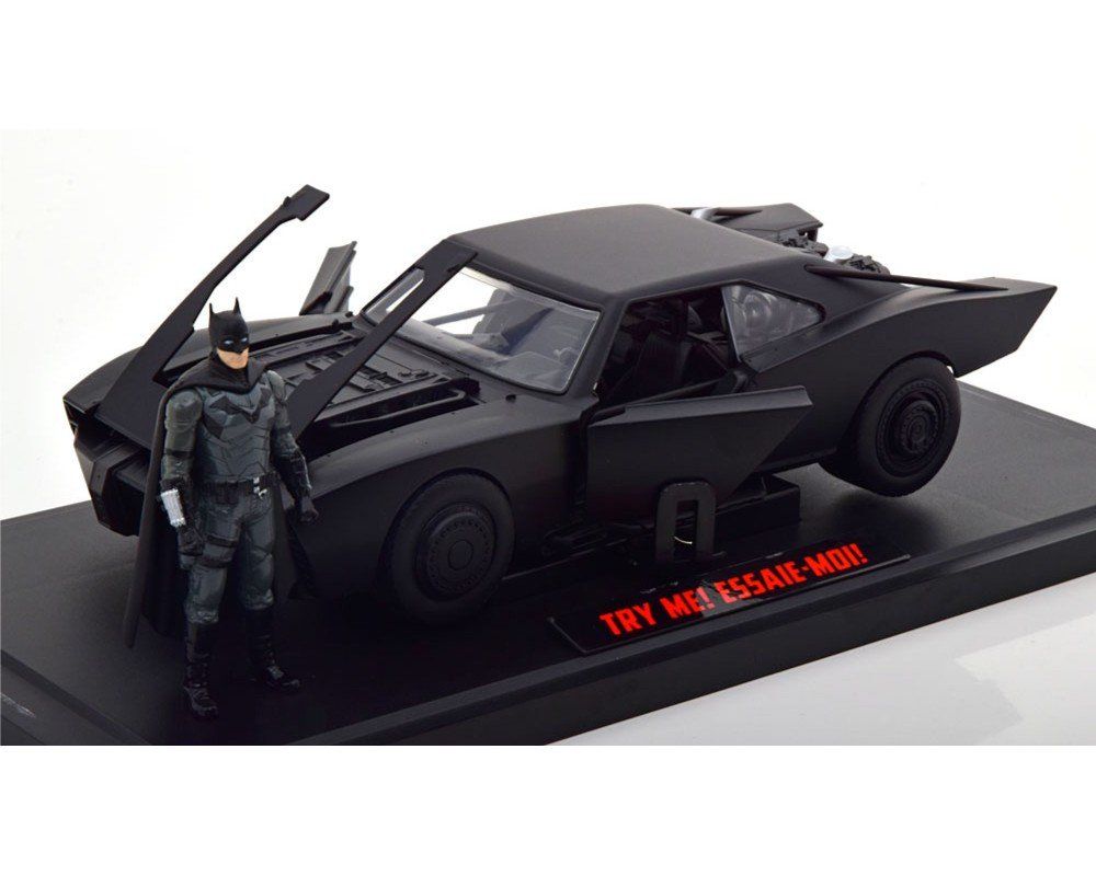 Jada Toys Modellautos: Batmobile mit Batman Figur, Batmobile mit Licht, Jada , 1:18 – Neu und originalverpackt aus Goldach von Feivel9 1