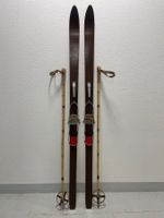 Ski (Nr. 6), alte Deko Ski, Esche, in gutem Zustand