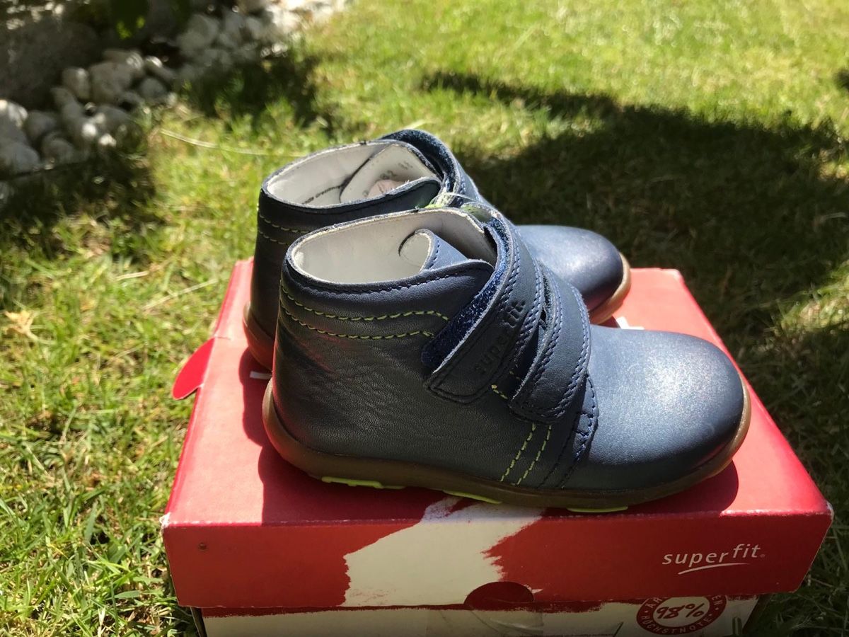 Superfit Scarpe per ragazzi: Neue Superfit Leder Stiefeletten – Nuovo e nell'imballaggio originale da Wettingen venduto da epe_9vbf 2