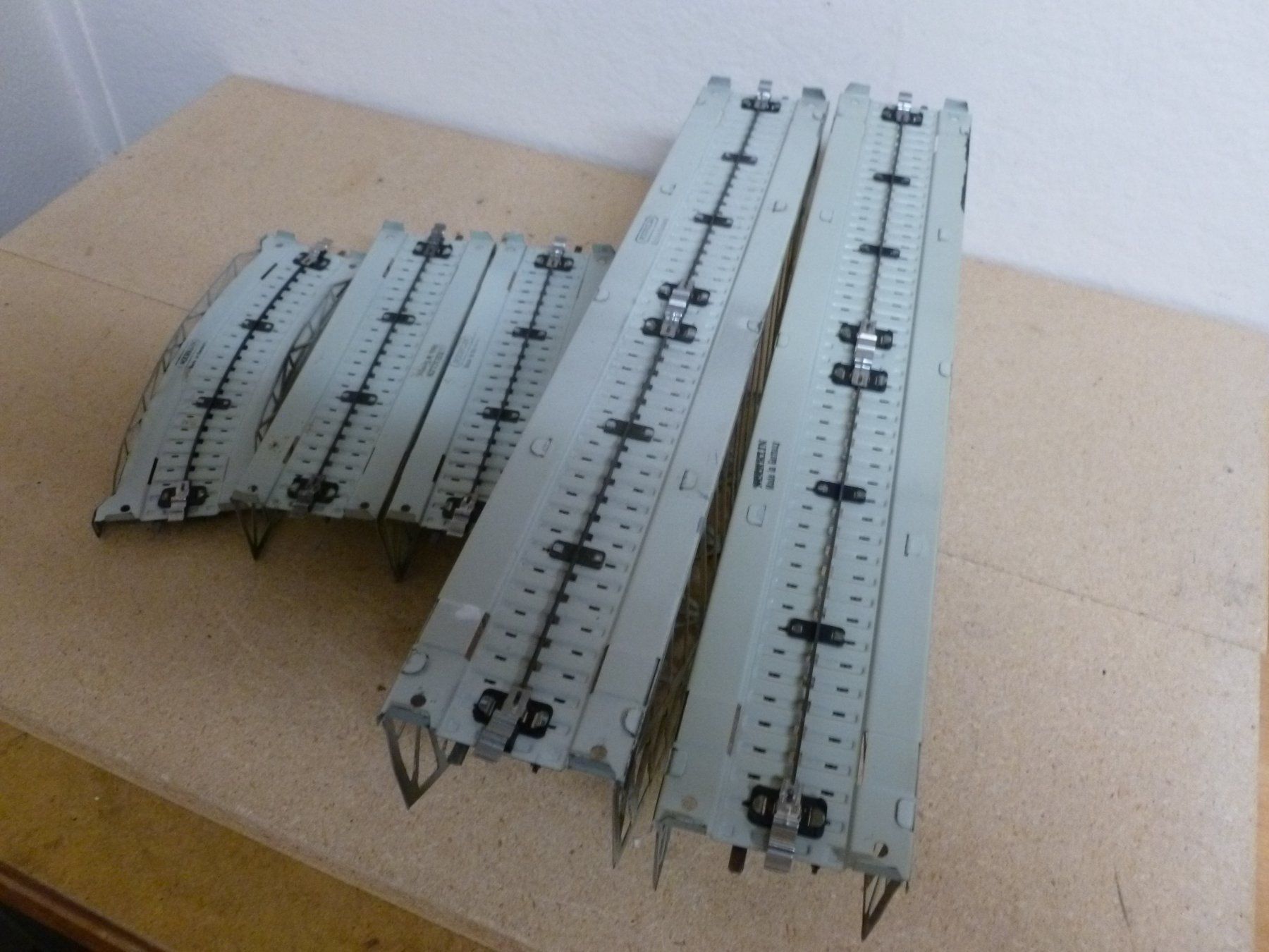 Märklin Modellini di ferrovie: Blechbrücken Märklin HO – Usato da Oberbipp venduto da Vifu 6