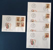 5 FDC / Serie + Einzeln / Bundesfeiermarken / 24.5.88 Bern