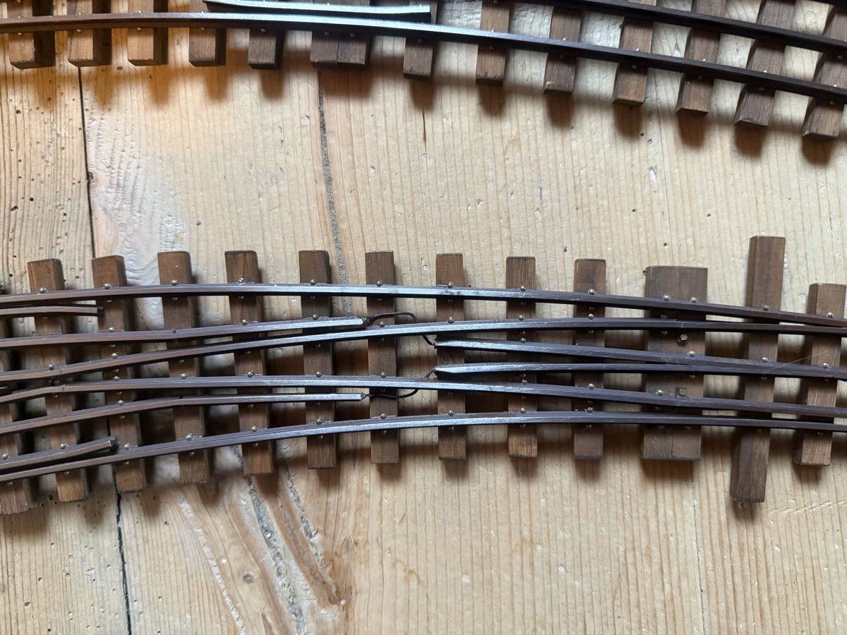 Trains électriques: 2 Bogenweichen ähnlich Keiser Spur 0 – D'occasion à Amden par vipernatter 5