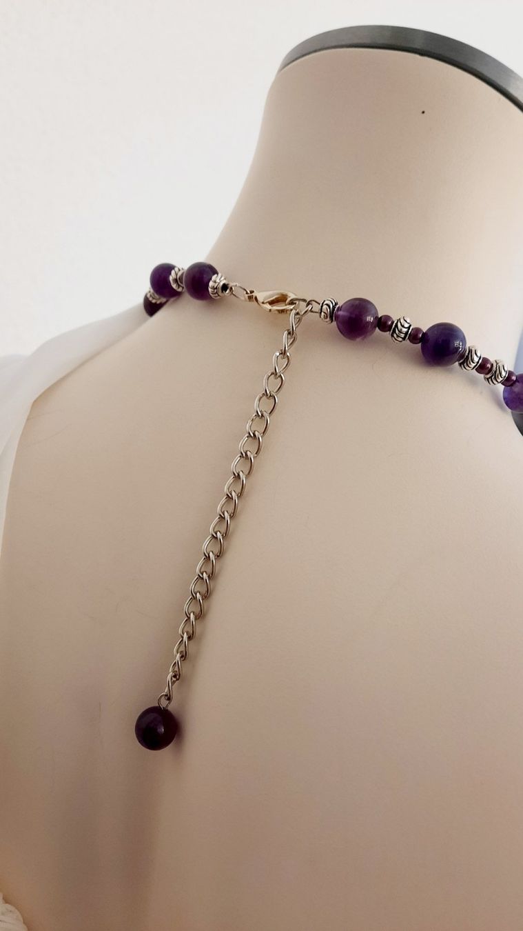 Catenine: Amethyst Choker – Nuovo (secondo la descrizione) da Oberglatt ZH venduto da nat_c6k7 4