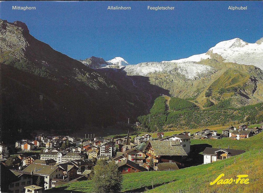 Saas Fee VS Kaufen auf Ricardo