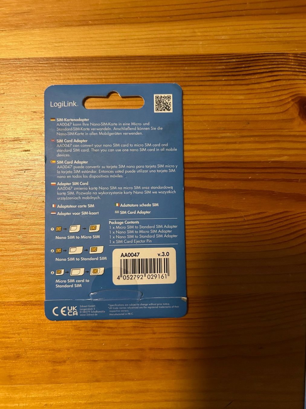 Unità & Adattatore: SIM-Karten Adapter Set / LogiLink – Nuovo (secondo la descrizione) da Bern venduto da Fireblades 1