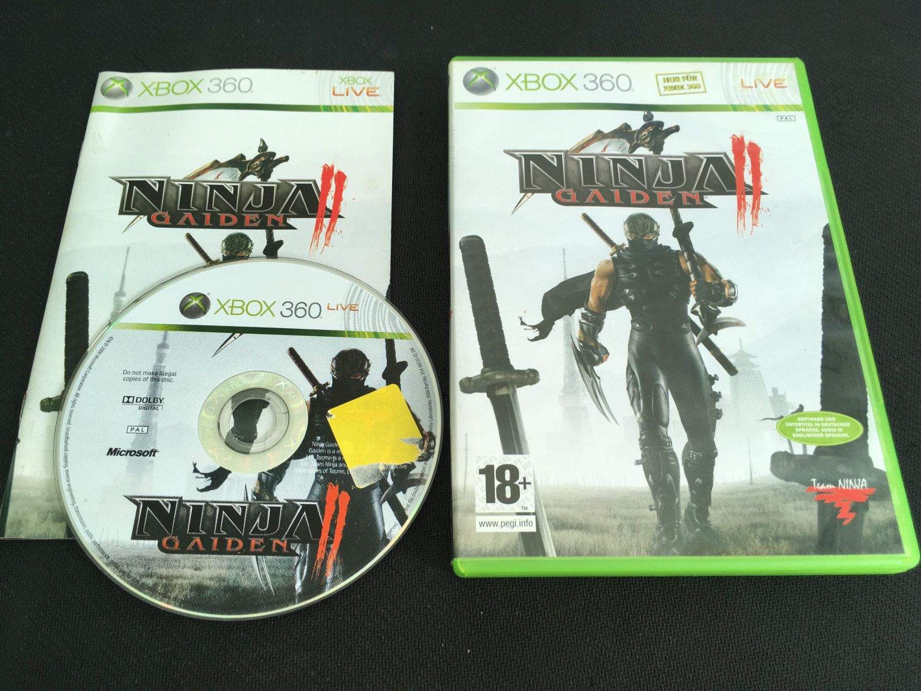 Microsoft Giochi: Ninja Gaiden II - Xbox 360 Game – Usato da St.Gallen venduto da Punktchen01