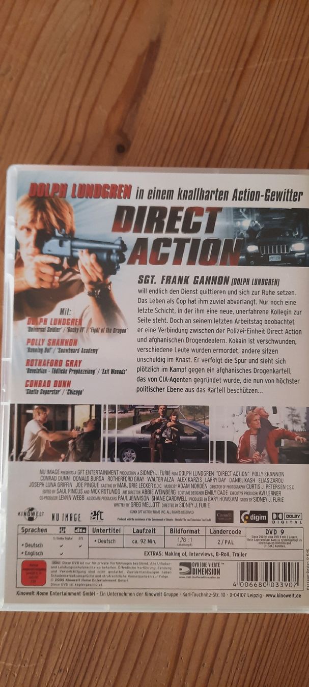 Alle DVDs: Direct Action DVD Dolph Lundgren guter Zustand – Gebraucht aus Konolfingen von the_5fqm 1