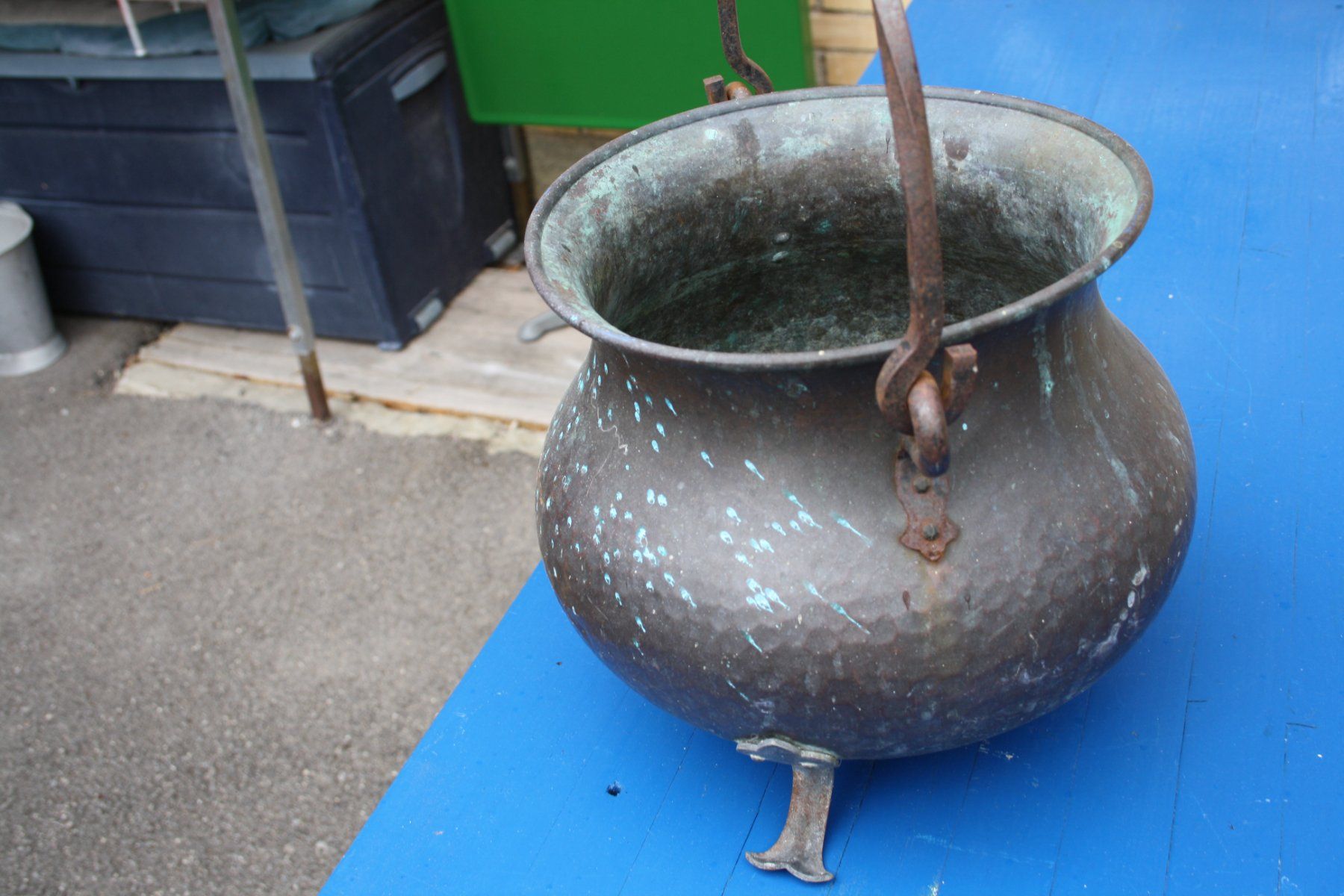 Töpfe: KUPFERKESSEL 24cm. – Gebraucht aus Wauwil von Pneuedy 1