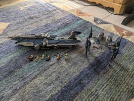Lego 9515 The Malevolence und 8016 Hyena Droid Bomber
