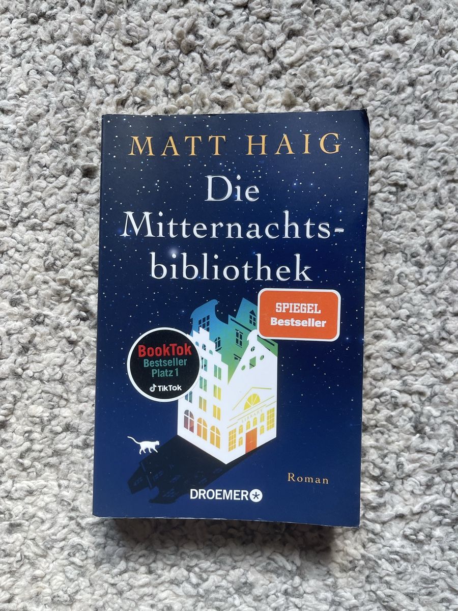 Libri: Die Mitternachtsbibliothek - Matt Haig – Usato da Hugelshofen venduto da _riirii13