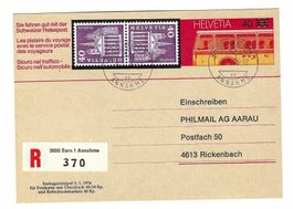 Postkarte mit Privatzudruck 1976 kx