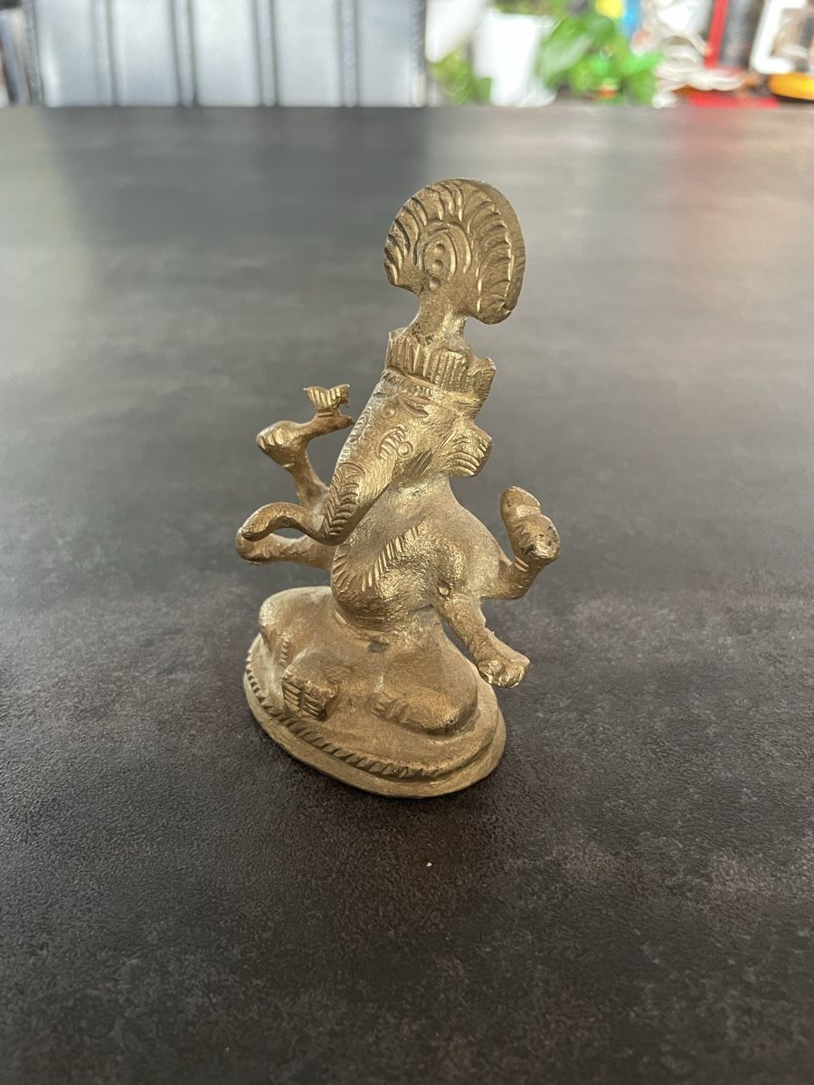 Statuette: Statuette Ancienne Ganesh en Laiton – Usato da Vallamand venduto da Bricbracbroc82 1