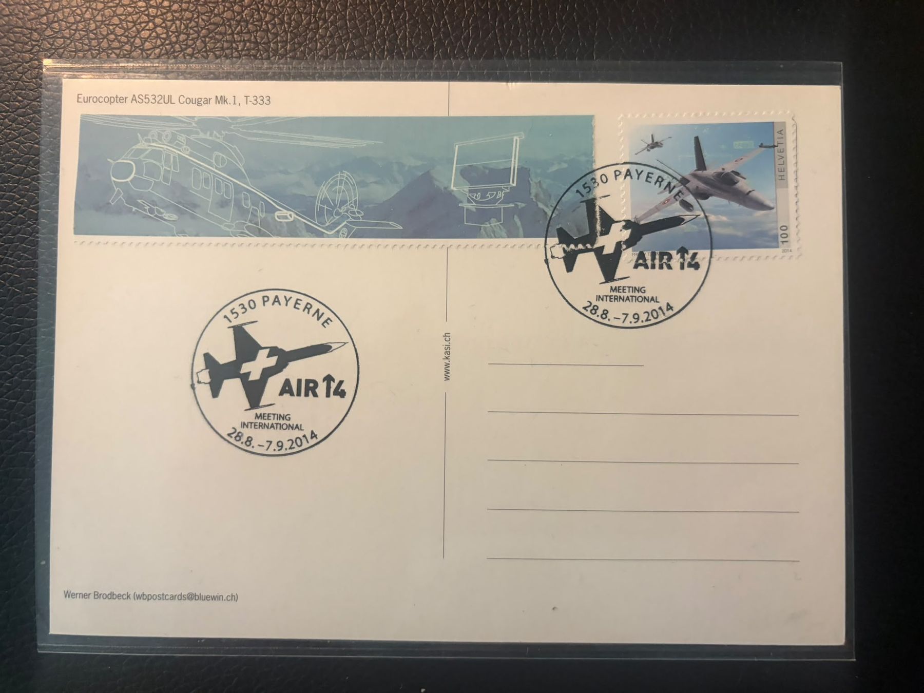 Cartoline postali: Aerophilatelie Schweiz 20 Postkarten – Nuovo (secondo la descrizione) da Zürich venduto da pao_zn5f 1