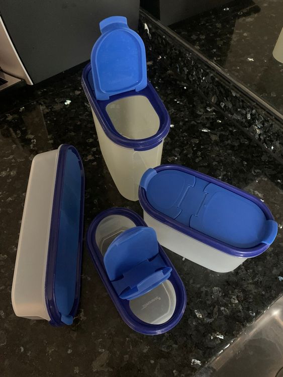 Tupperware Vorratsdosen Set – 4 Stück, 500 Ml, BPA-frei, Luftdicht Für Küche & Aufbewahrung