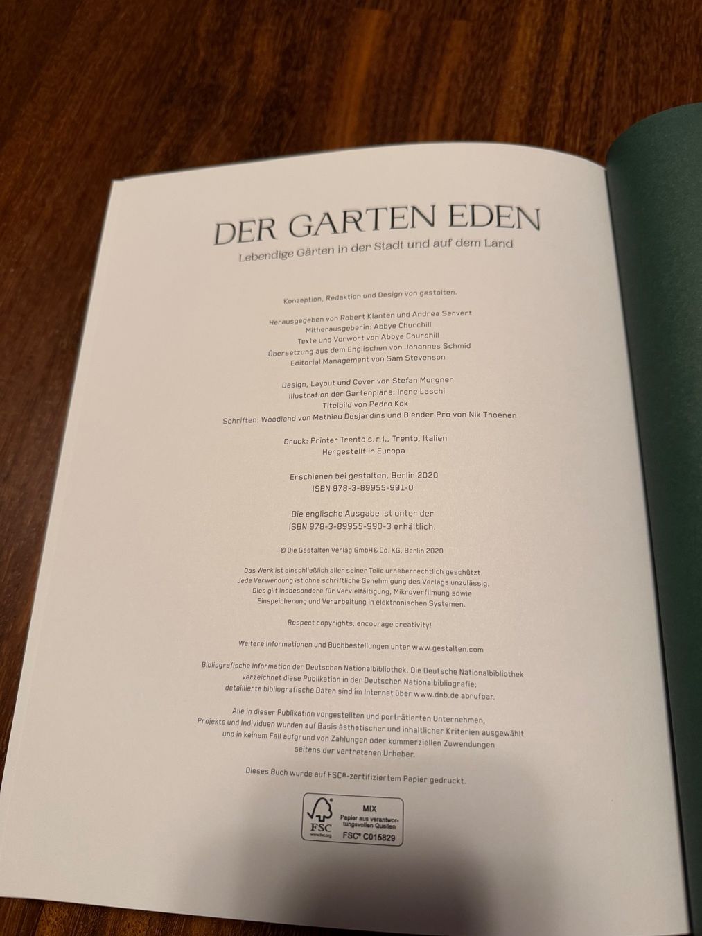 Libri: Der Garten Eden von gestalten – Usato da Ennetbaden venduto da miboo 2