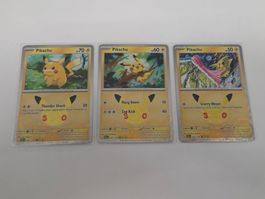 🇱🇷 Pokemon 30th 》Pikachu  3 Stück