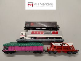Märklin 47192, 47423, 4735051, 4633304 Schweizer Güterwagen