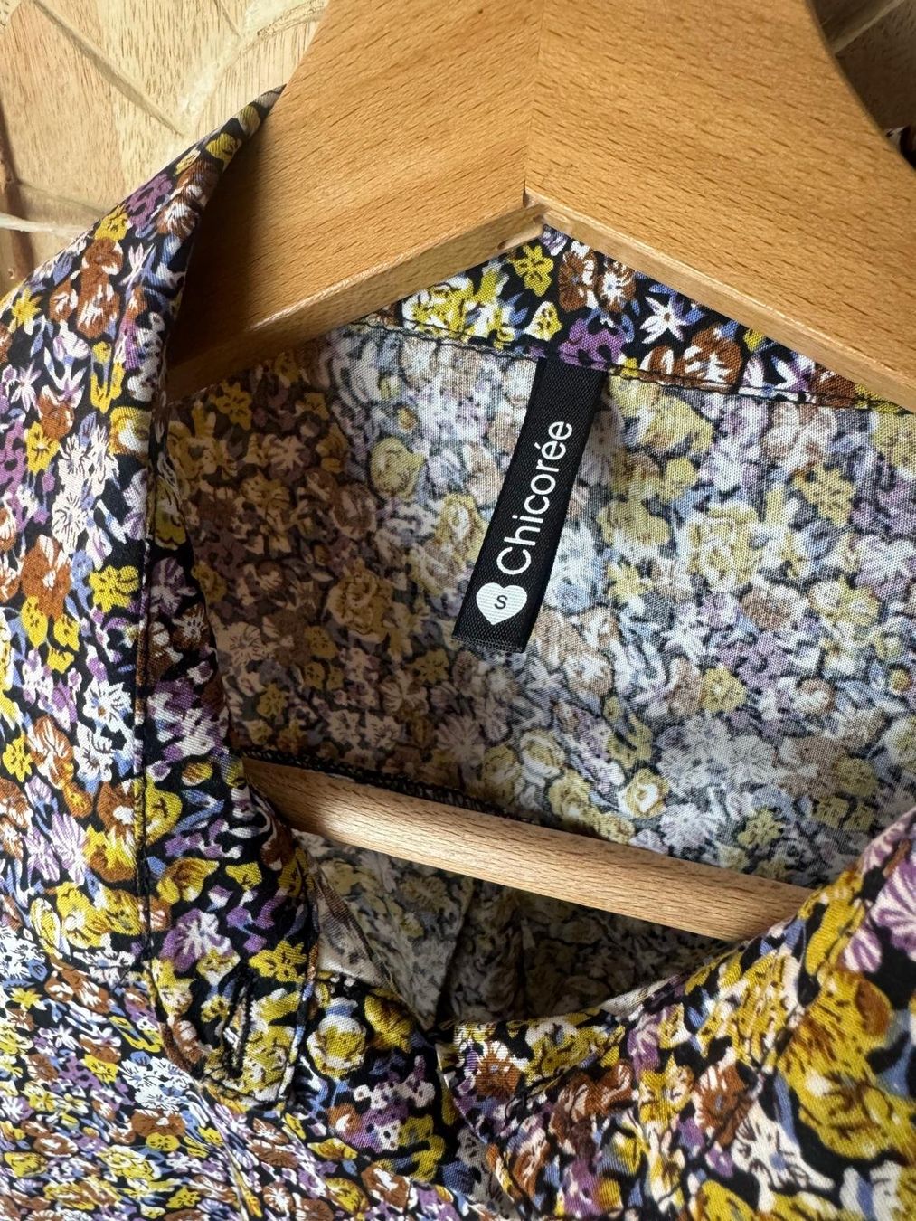 Camicette: Vintage Style Bluse Blumenmuster - S – Nuovo (secondo la descrizione) da Wettingen venduto da JasminL92-3 4