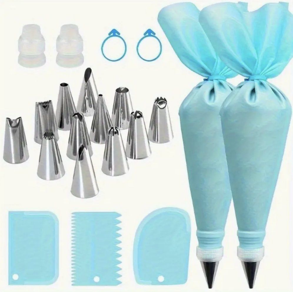 Elettrodomestici da cucina: Spritzbeutel Set, 21 teilig – Nuovo (secondo la descrizione) da Reinach BL venduto da Deinfashion 1