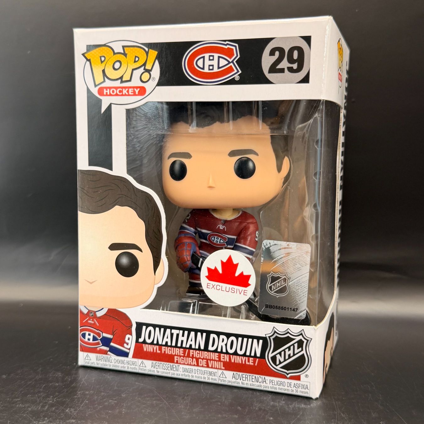 Funko Statuette: Funko Pop! NHL Jonathan Drouin 29 – Usato da Düdingen venduto da Nerdworld