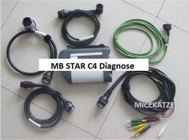 Benz Star C4 Diagnoseeinheit DOIP inkl. allen OBD Kabeln