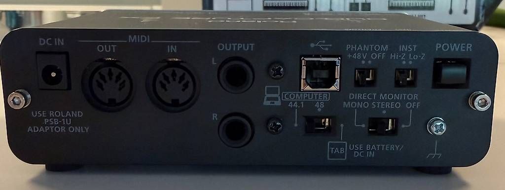 Roland Instruments de musique: Roland DUO-CAPTURE EX USB Audio Interface  Top Zustand – D'occasion à Luzern par Cyrill81 2