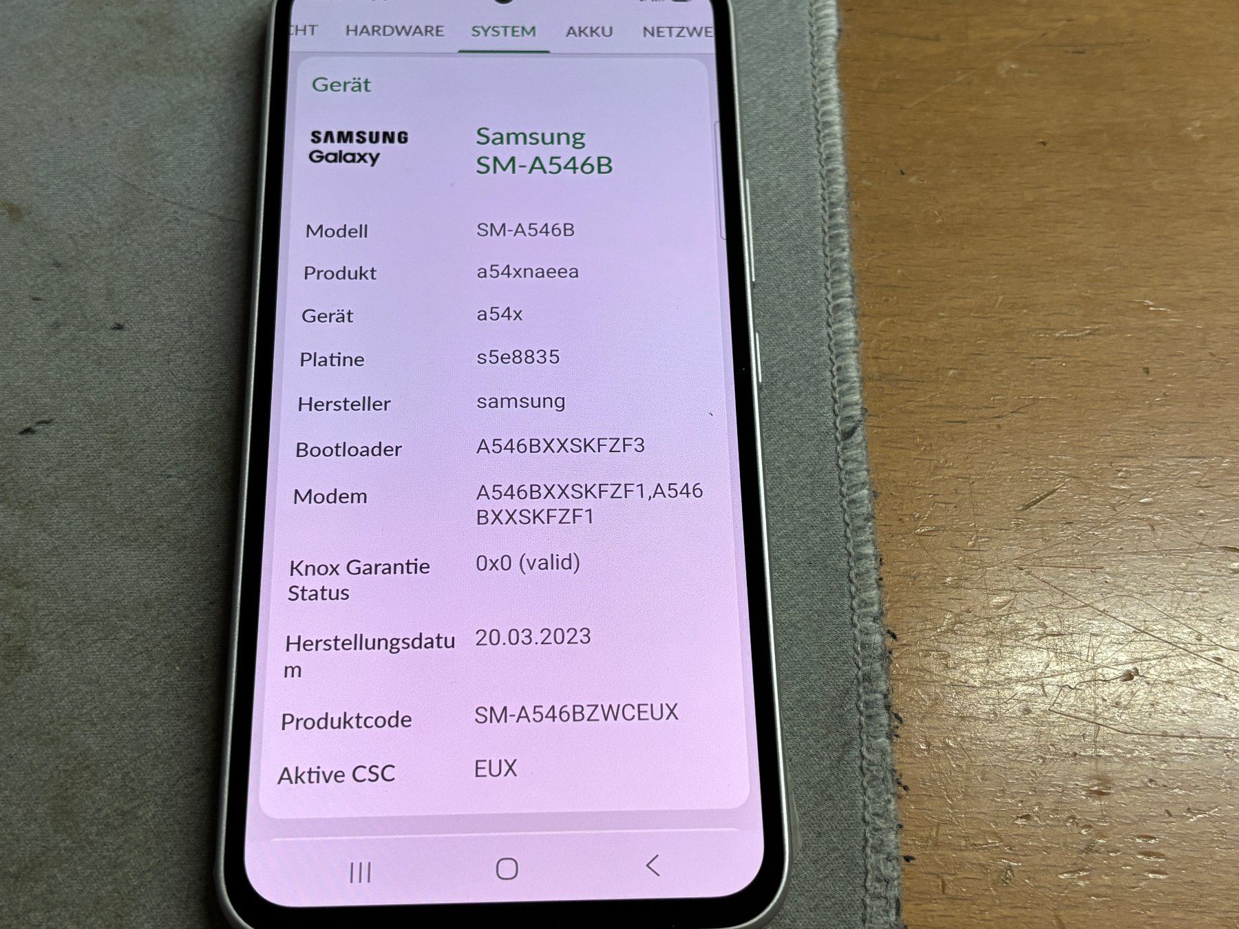 Samsung Telefoni cellulari / Smartphones: Samsung A54 5G 128Gb#9 – Usato da Au SG venduto da bah_6f5w 6