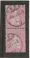 THUN 06.11.79 auf Zu#38-Mi#30 (Paar) Vollstempel [10B11]