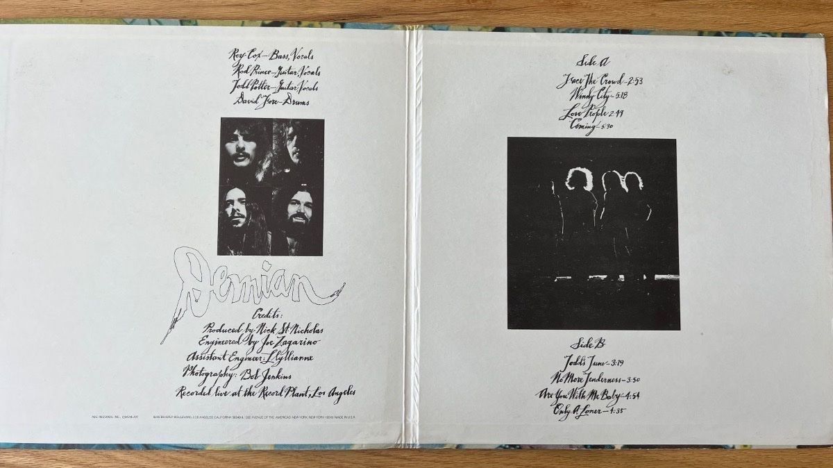 Schallplatten: Demian - Same / 1. US-Press. 1971 - Very nice Copy – Gebraucht aus Gais von soundcave57 2