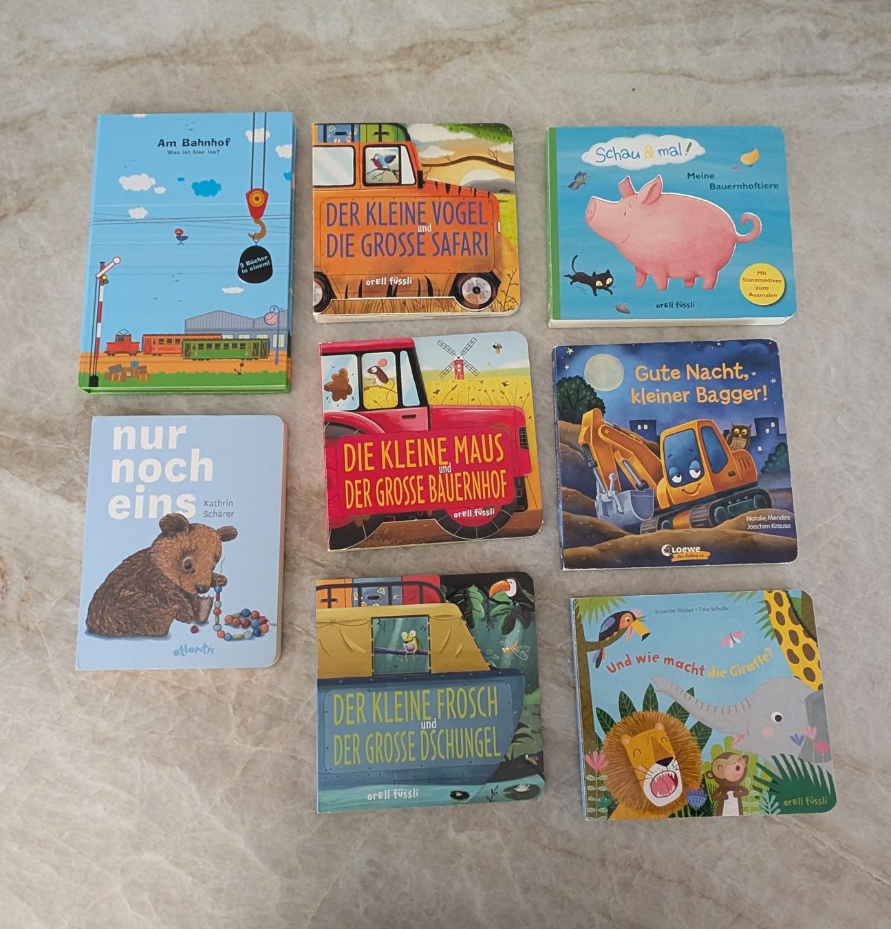 Livres: 8 Kinderbuecher verschiedene Titel  – D'occasion à Berg TG par KatRo