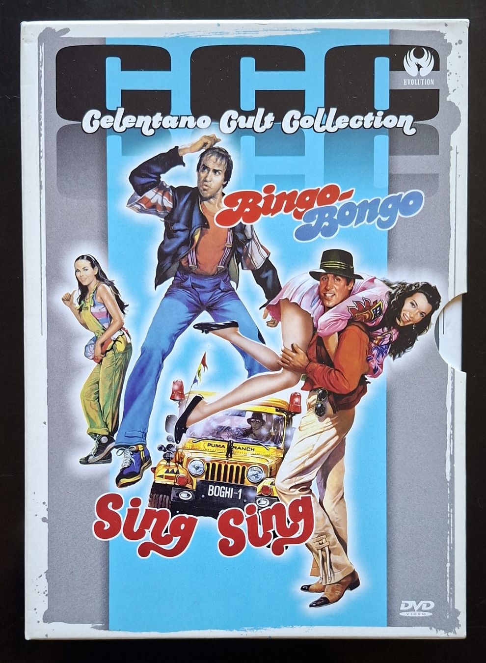 Tutti i DVDs: CCC Celentano Cult Collection, Bingo Bongo+ Sing Sing DVD – Usato da Liestal venduto da Abimos