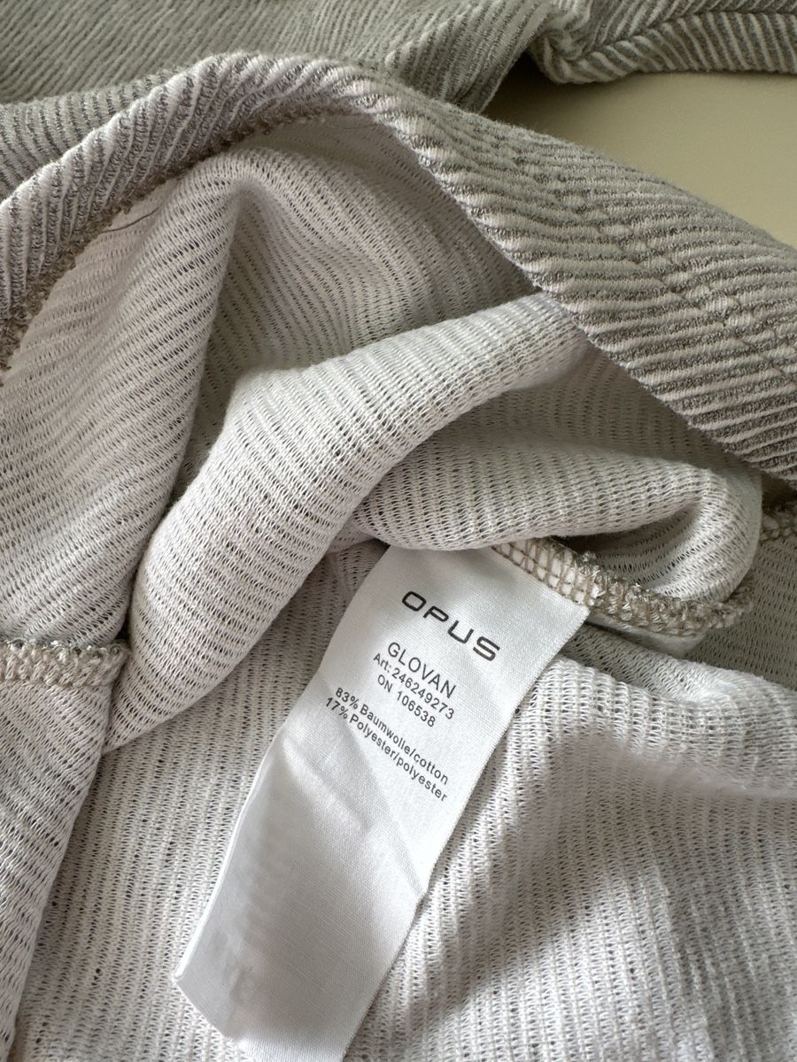 Opus Maglioni & Felpe: OPUS Shirt, Grösse 42, beige gestreift – Usato da Wangen SZ venduto da futura14 3