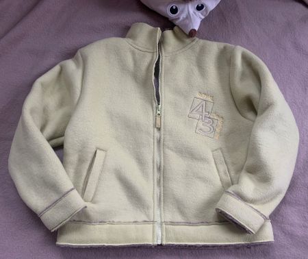 SEHR SCHÖNE OUTDOOR KINDER JACKE neutral 140 146 10 12 NEU !