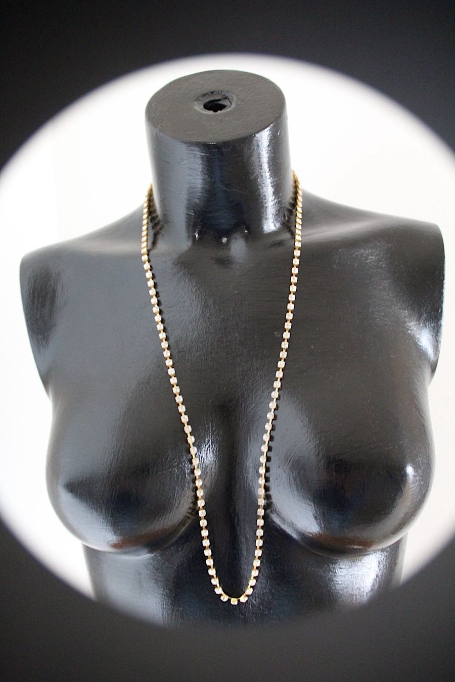 Catenine: Modeschmuckkette mit Strasssteine – Usato da Locarno venduto da madame-tus-sauds 2